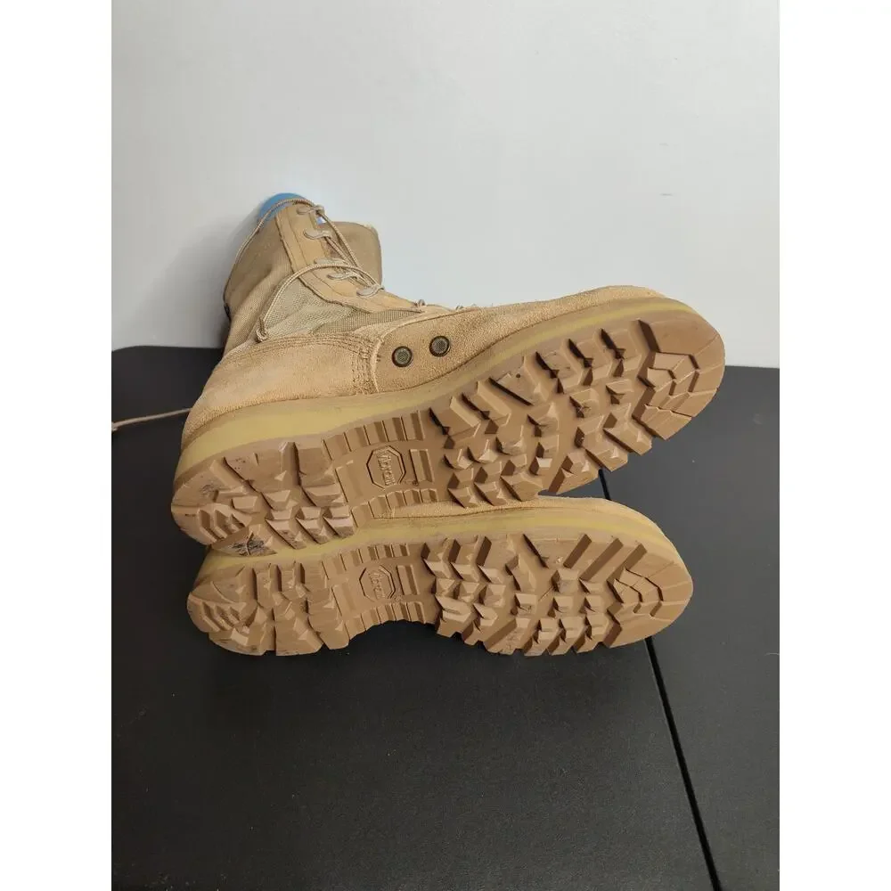 Wellco Army Boots Desert Tan Hot Weather Size 7.5 Regular Unisex
